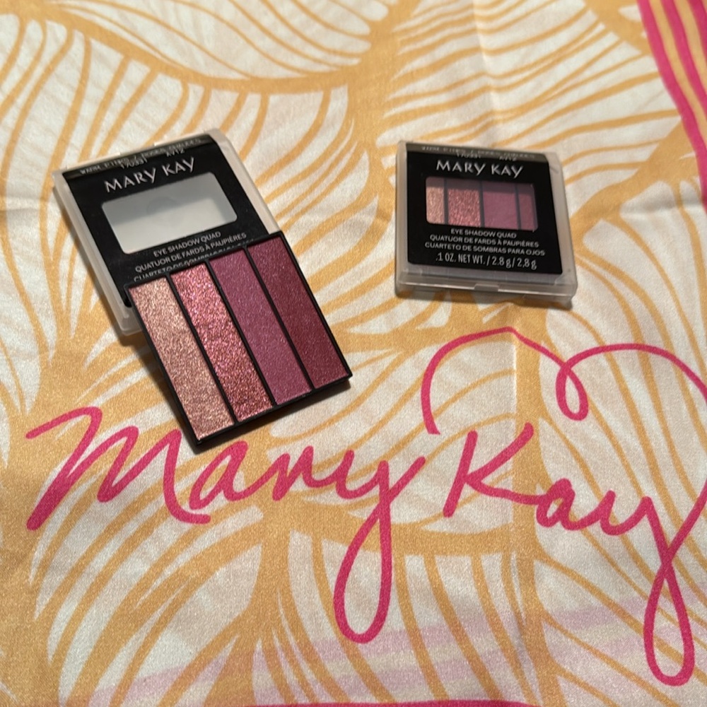 Mary Kay Warm Pinks Eye Shadow Quad sets